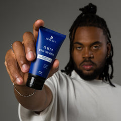 Modelo com Balm de Crescimento