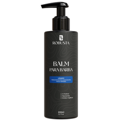 Balm para Barba 200ml Robusta versão Legado, embalagem em fundo branco