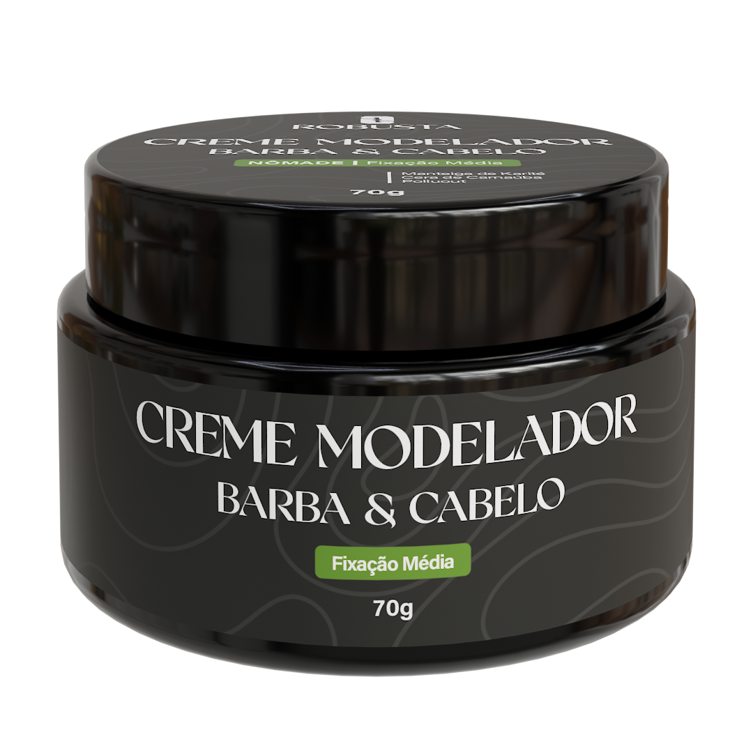 Creme Modelador para Barba e Cabelo 70g