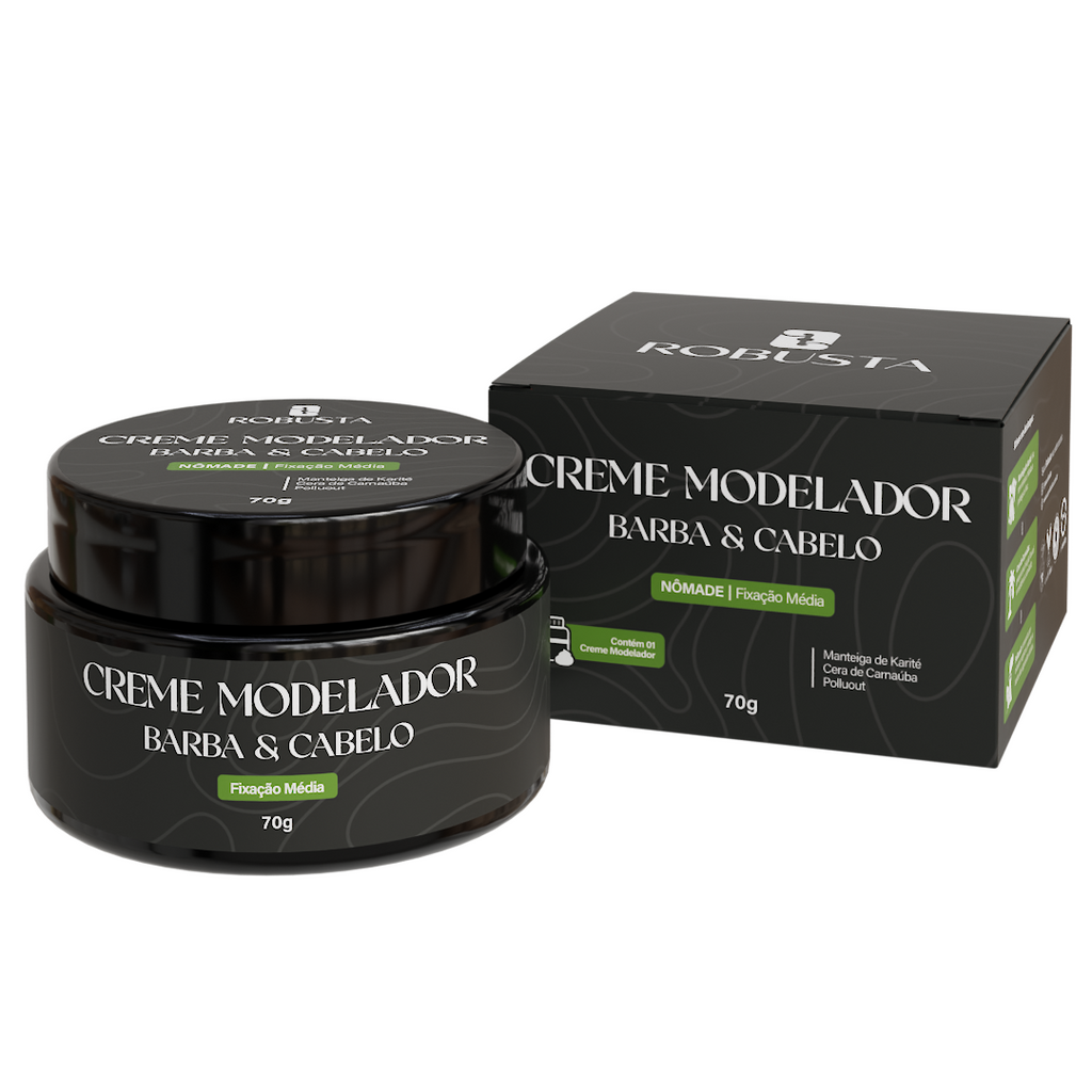 Creme Modelador para Barba e Cabelo 70g