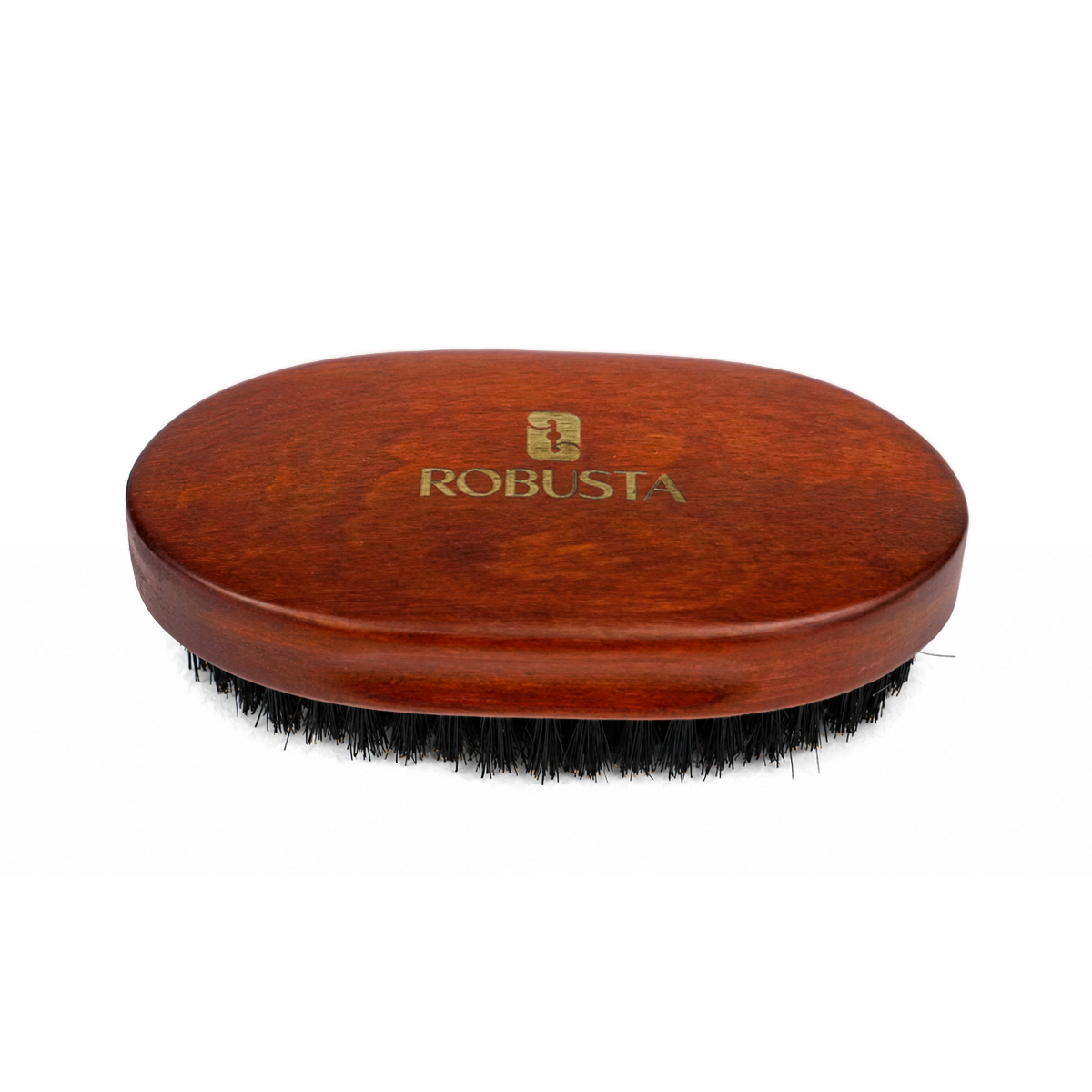 Escova de Barba Robusta, embalagem em fundo branco