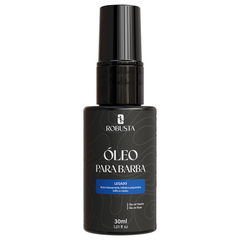 Óleo para Barba 30ml Robusta versão Legado, embalagem em fundo branco
