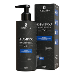 Shampoo 2 em 1 para Barba 250ml