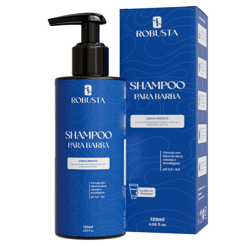 Shampoo de Crescimento para Barba ROBUSTA