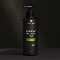 Shampoo 2 em 1 para Barba 250ml Robusta versão Nômade, foto do produto
